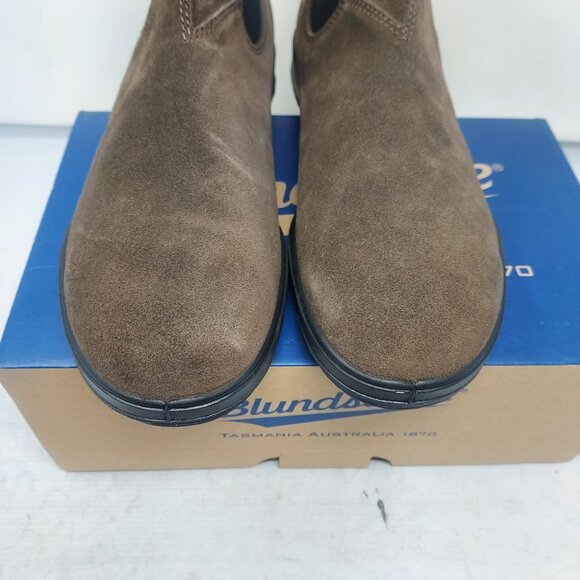 Blundstone MENS Brown Suede Chelsea Boot main image 7